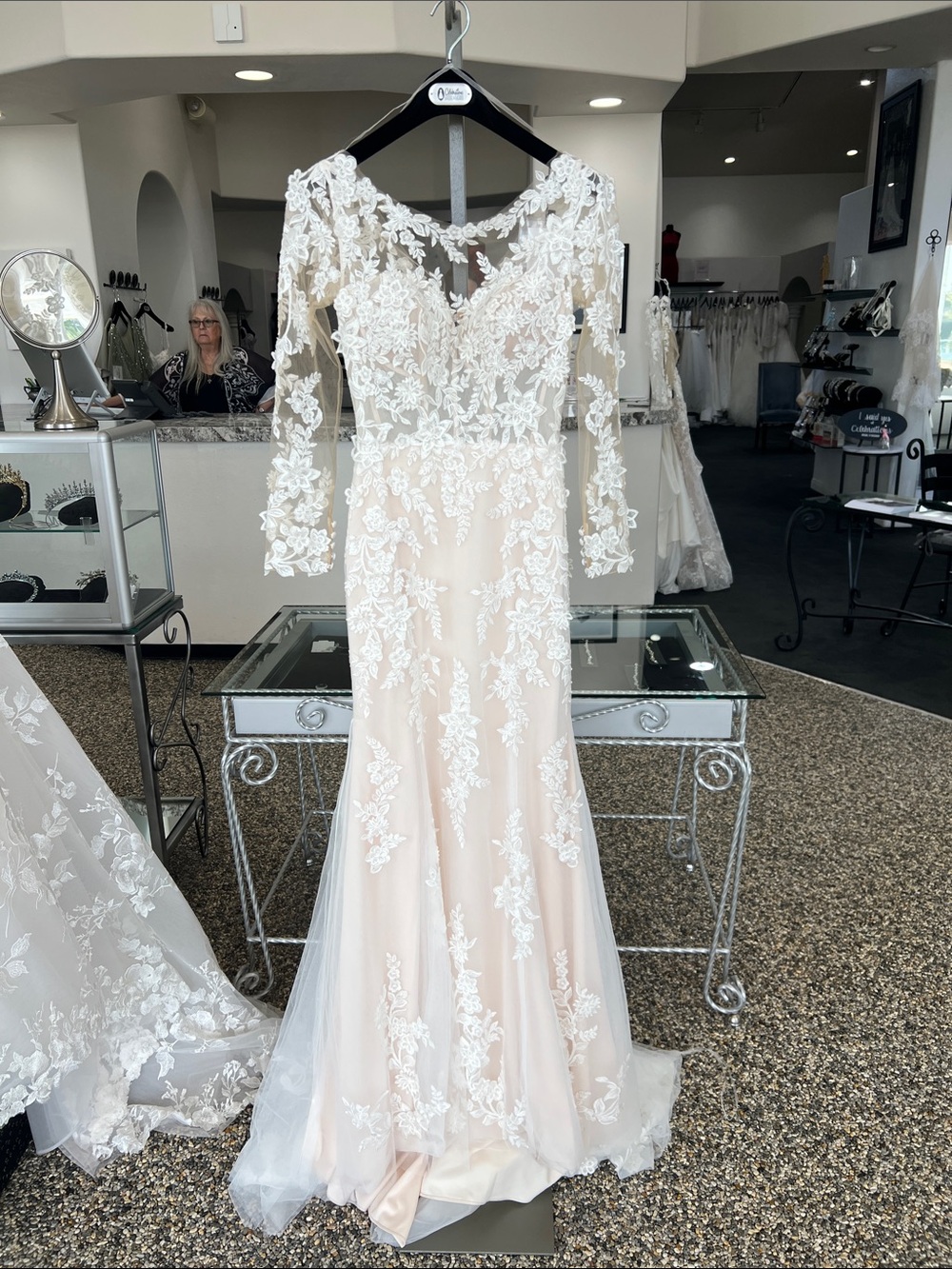 Long Sleeve Lace Bridal Gown
